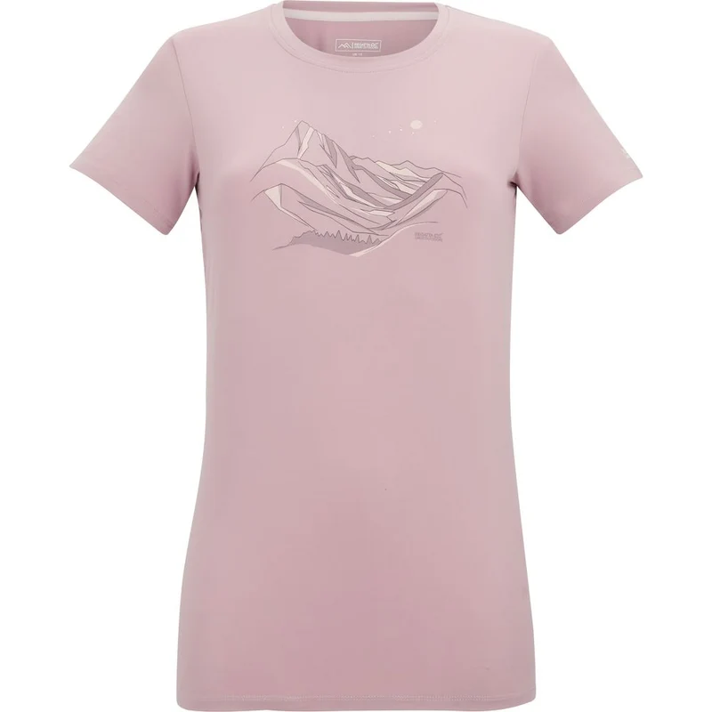 Regatta Fingal Stretch Funktionsshirt Damen powder-lilac