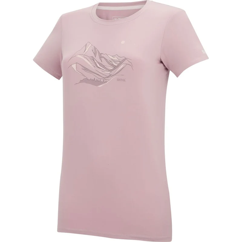 Regatta Fingal Stretch Funktionsshirt Damen powder-lilac