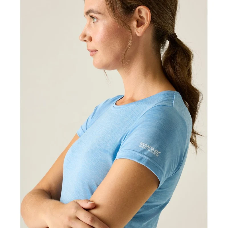Regatta Fingal Edition T-Shirt Funktionsshirt Damen washed-denim