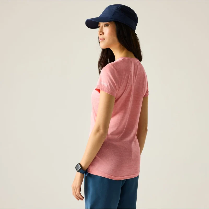 Regatta Fingal Edition T-Shirt Funktionsshirt Damen peach-pink