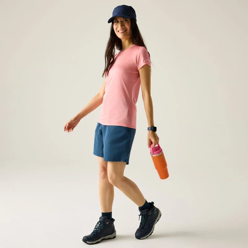 Regatta Fingal Edition T-Shirt Funktionsshirt Damen peach-pink