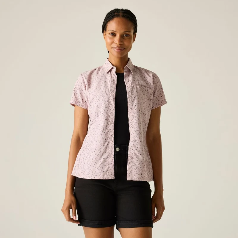 Regatta Mindano VIII Outdoorbluse Damen powder lilac - petal print