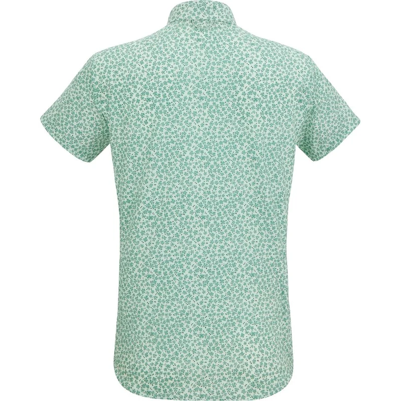 Regatta Anti-Insect Travel Light Outdoor-Bluse Damen ocean mist blossom print