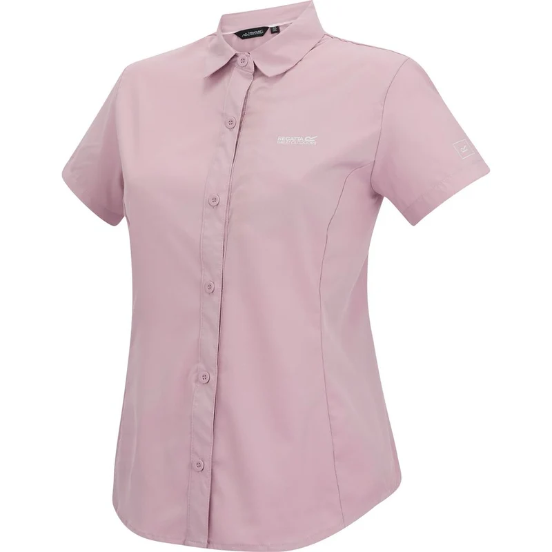 Regatta Anti-Insect Travel Light Shirt Damen powder lilac solid