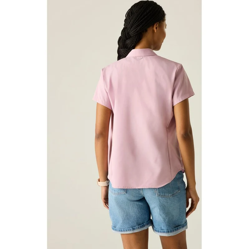 Regatta Anti-Insect Travel Light Shirt Damen powder lilac solid