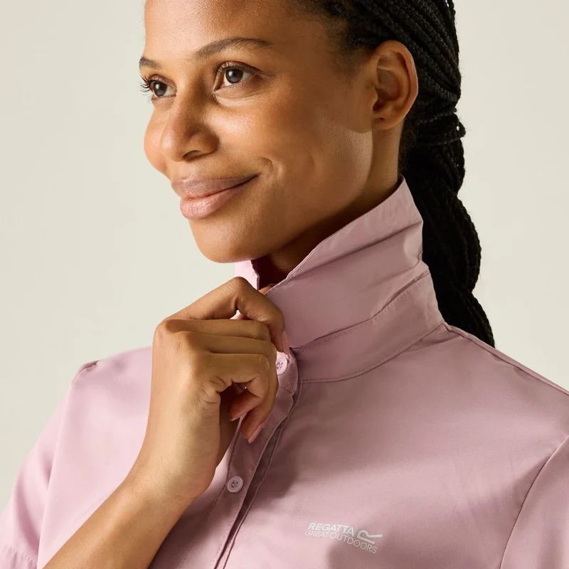 Regatta Anti-Insect Travel Light Shirt Damen powder lilac solid