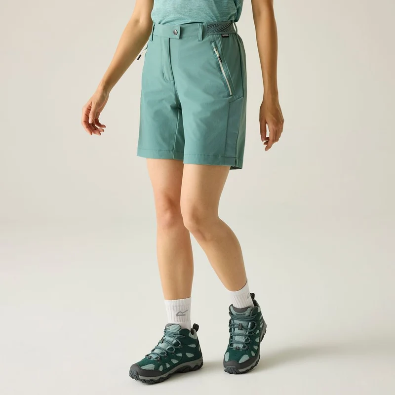 Regatta Mountain II kurze Wanderhose Damen ivy-moss