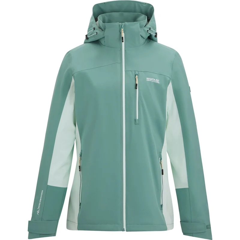 Regatta Bosfield Damen Hardshelljacke ivy-moss / ocean-mist