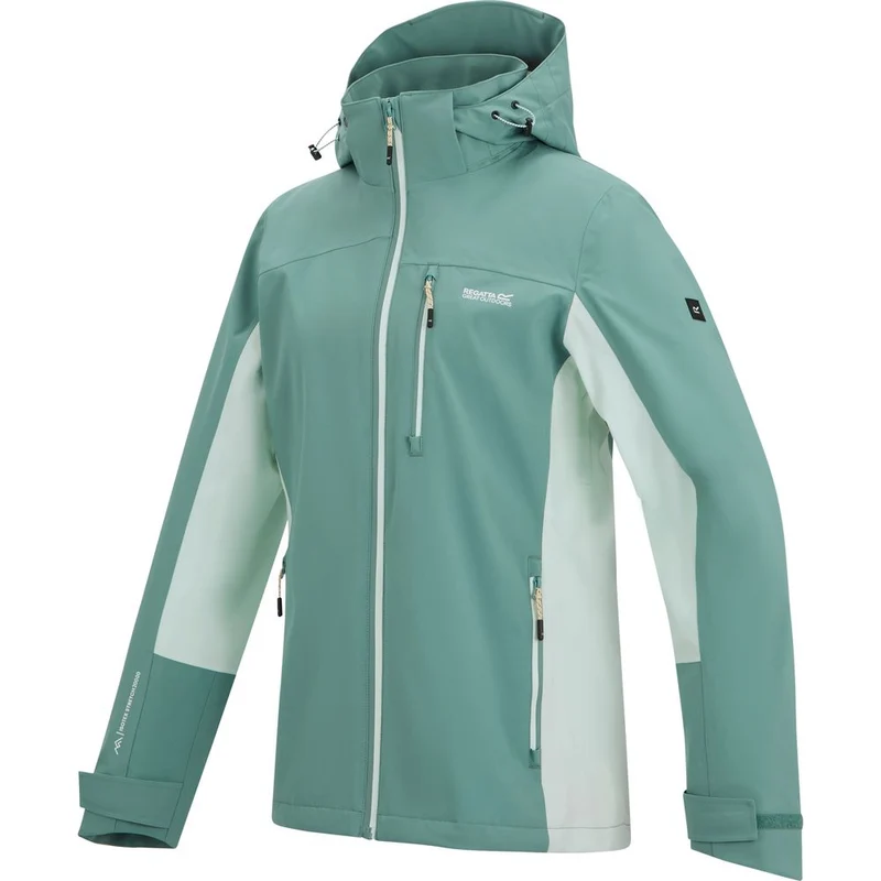 Regatta Bosfield Damen Hardshelljacke ivy-moss / ocean-mist