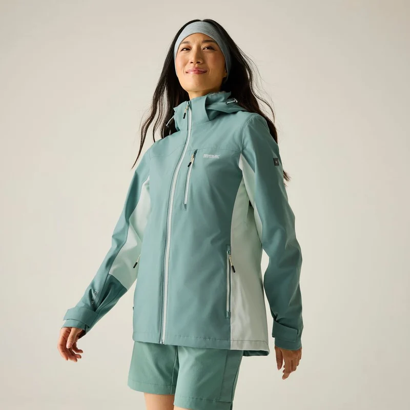 Regatta Bosfield Damen Hardshelljacke ivy-moss / ocean-mist
