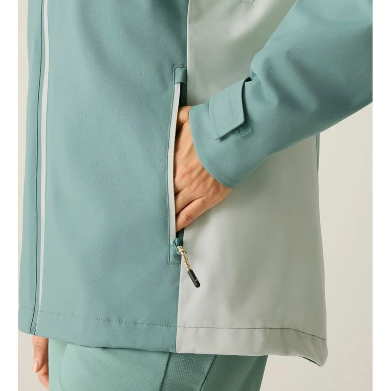 Regatta Bosfield Damen Hardshelljacke ivy-moss / ocean-mist