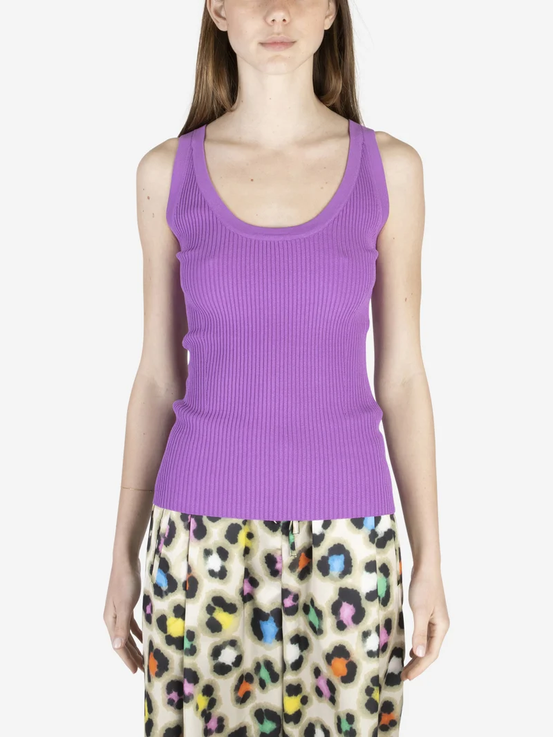 Tank top Darcelle a costine