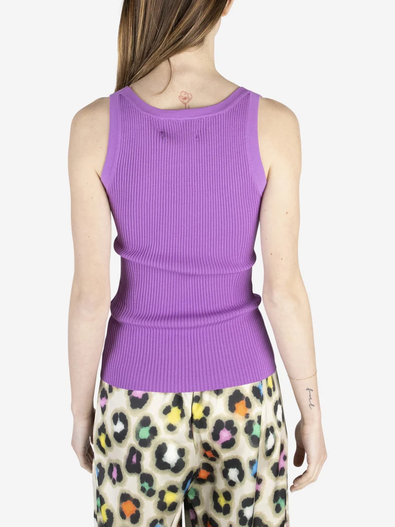 Tank top Darcelle a costine