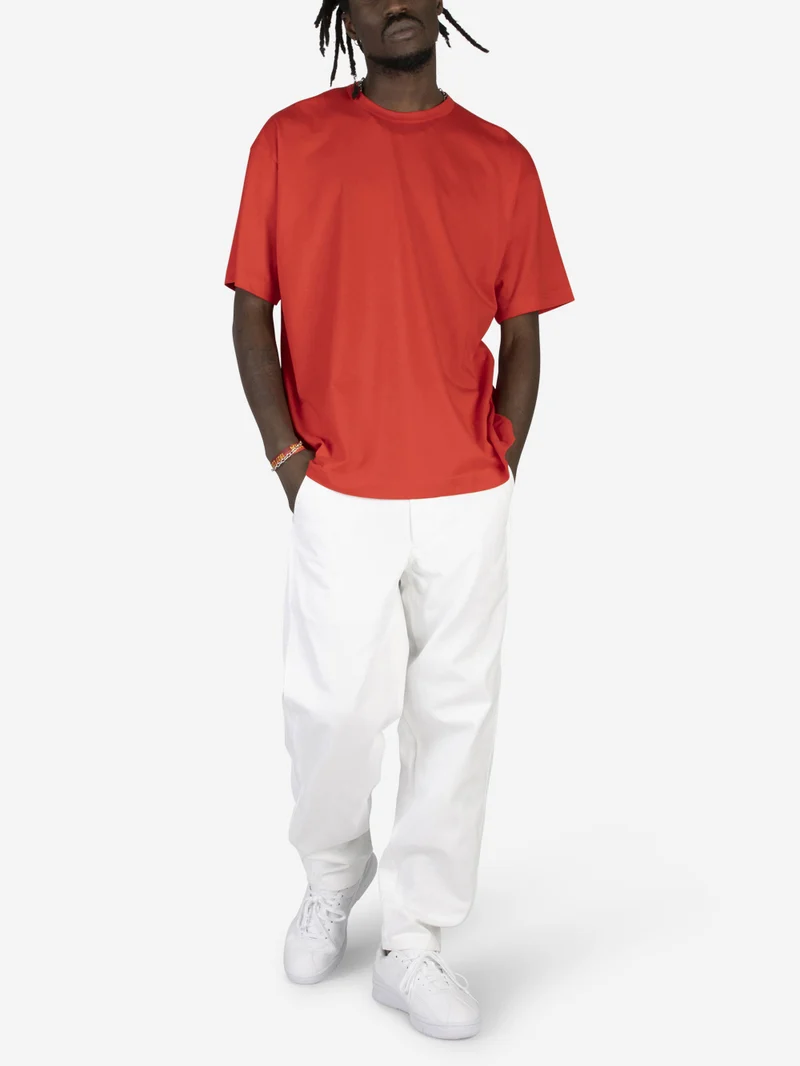 T-shirt logo in cotone