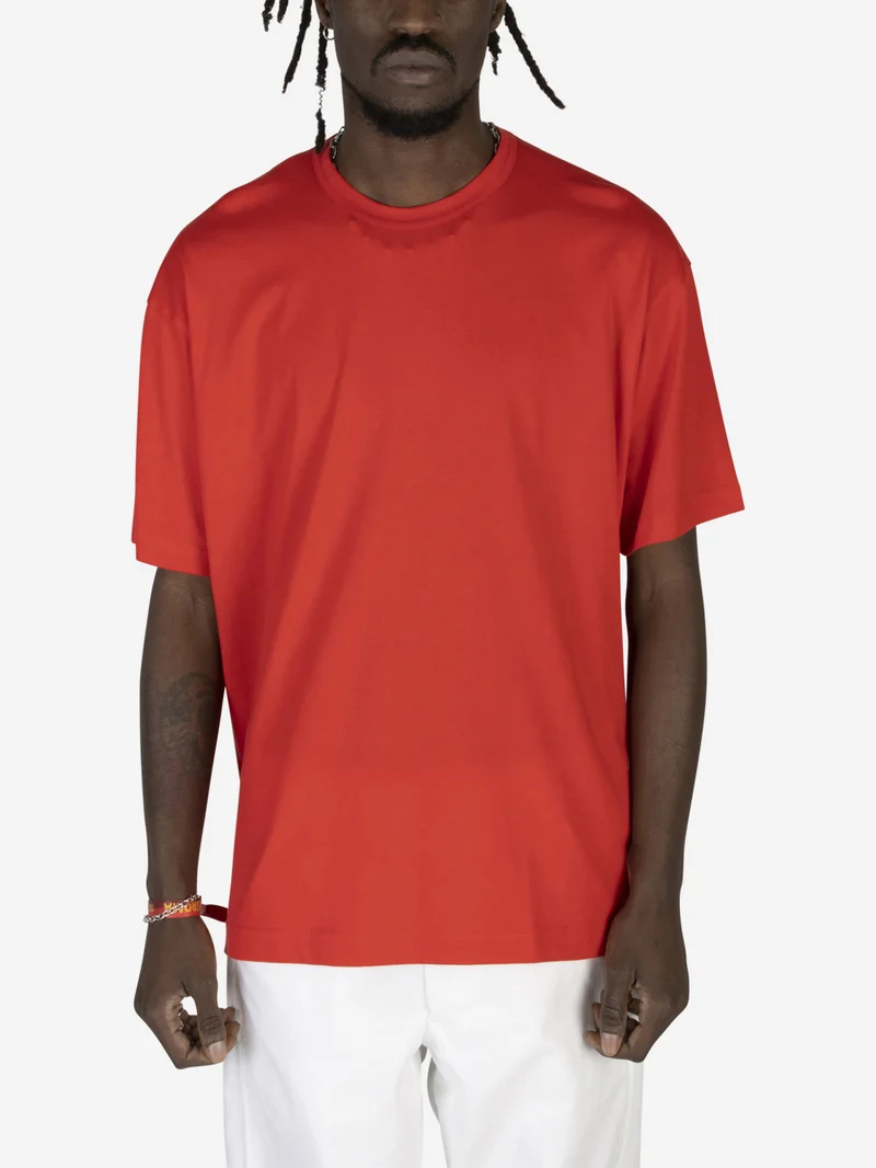 T-shirt logo in cotone