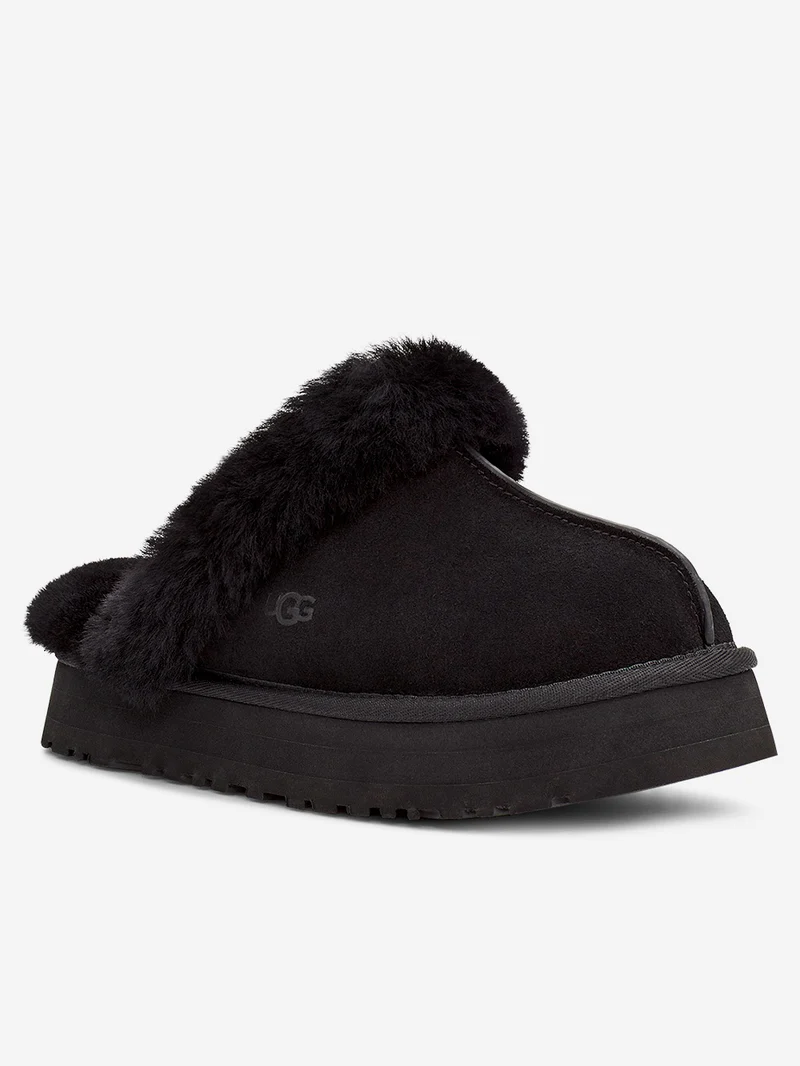 W Disquette slipper nera