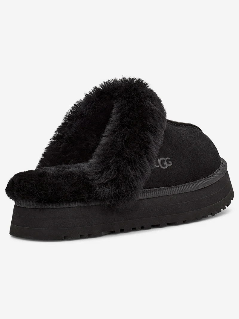W Disquette slipper nera