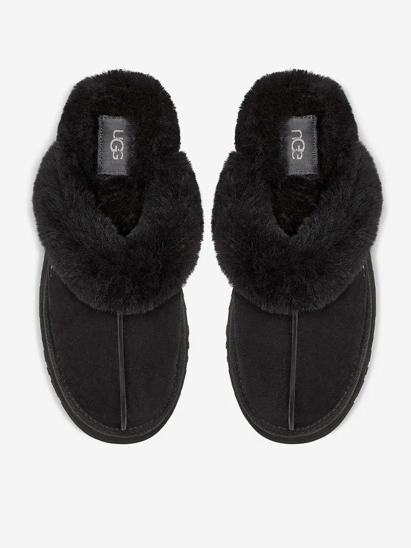 W Disquette slipper nera