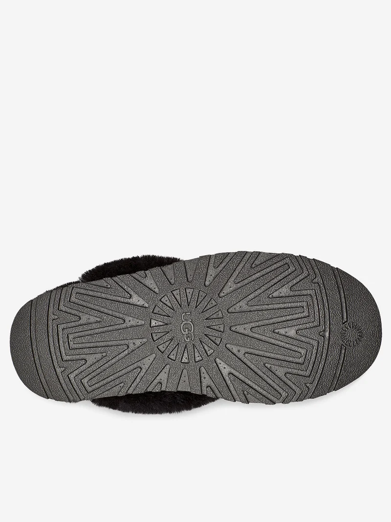 W Disquette slipper nera