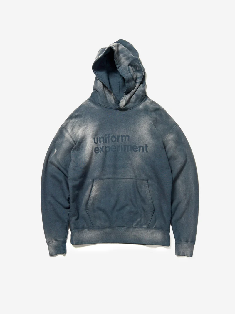 Hoodie nera fade