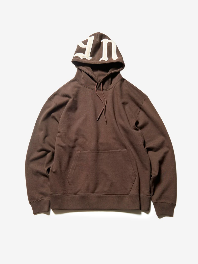 Hoodie marrone Chenille