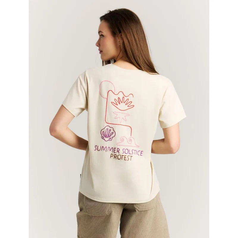 Protest Habe W kit offwhite Damen T-Shirt