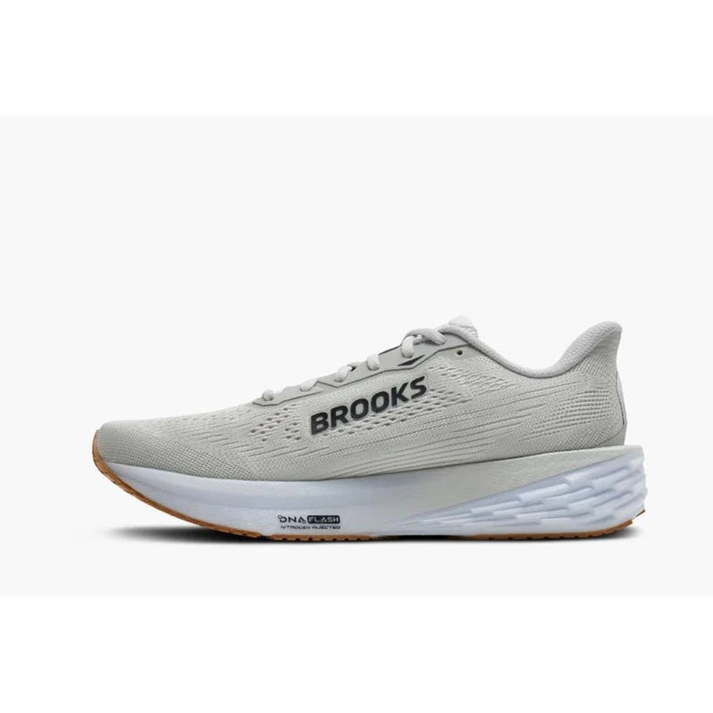 Brooks Launch 12 Men oyster white phantom