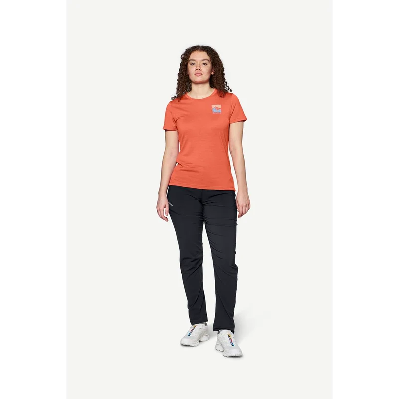 Devold Classic Summit Tee Women coral