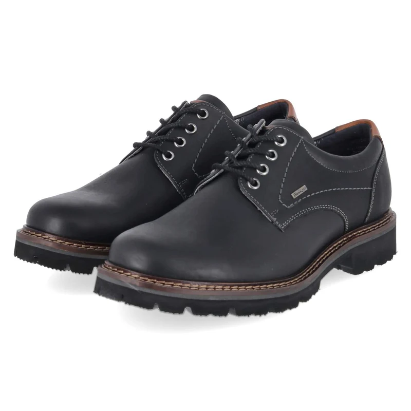 Halbschuhe ADALRIK-703-TEX Schwarz