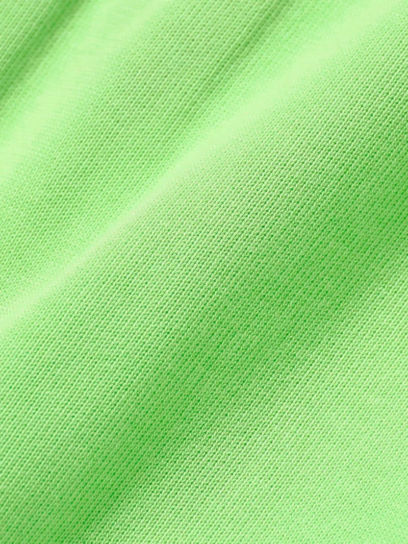 Polo verde in maglia 12G