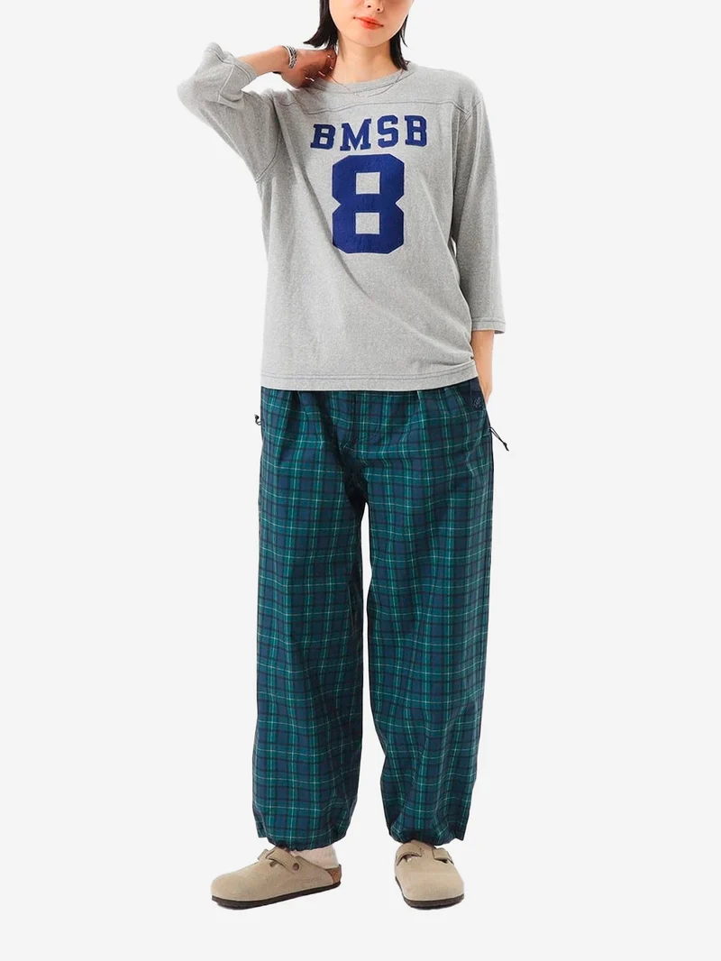 T-shirt grigia Football a Maniche a 3/4