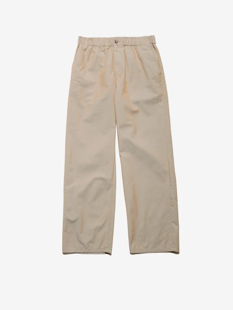 Pantaloni utility Chambray beige