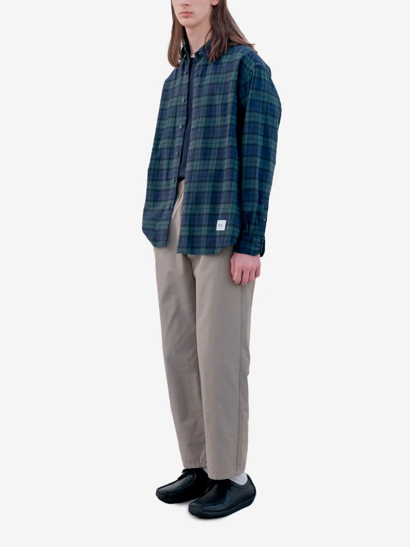 Pantaloni utility Chambray beige