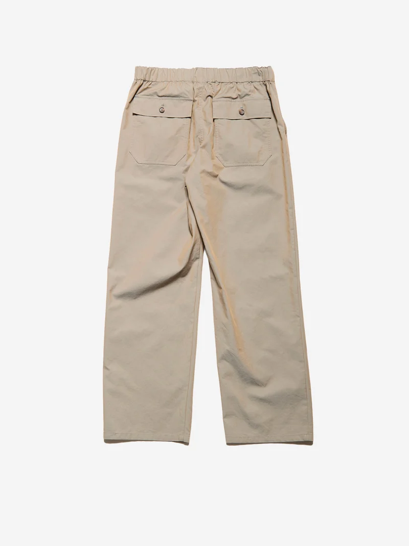 Pantaloni utility Chambray beige