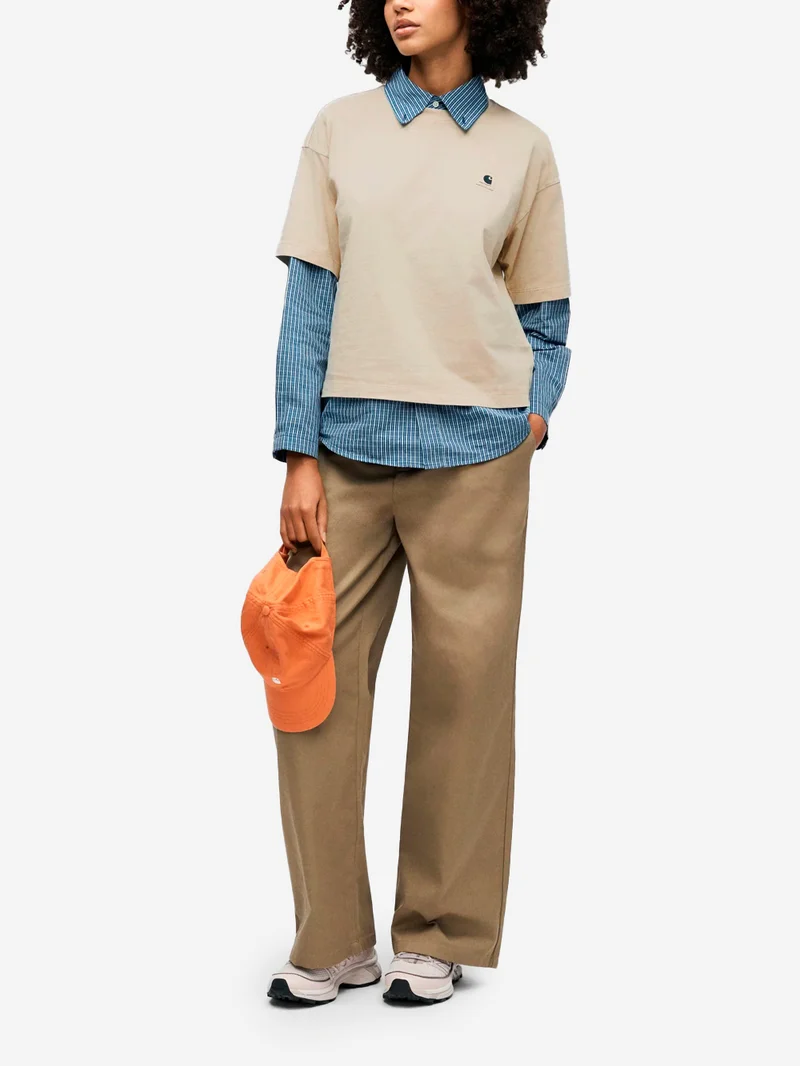 W t-shirt S/S Nelson beige