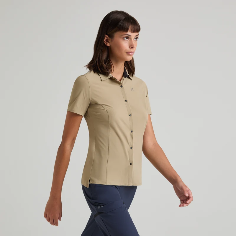 SOLID S/S SHIRT WOMAN