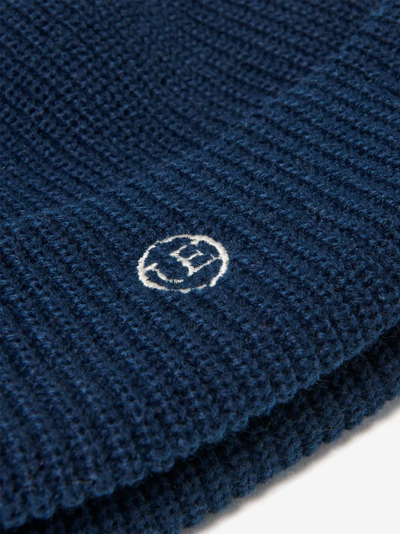 Cappello blu 'Watch Cap' in maglia di acrilico
