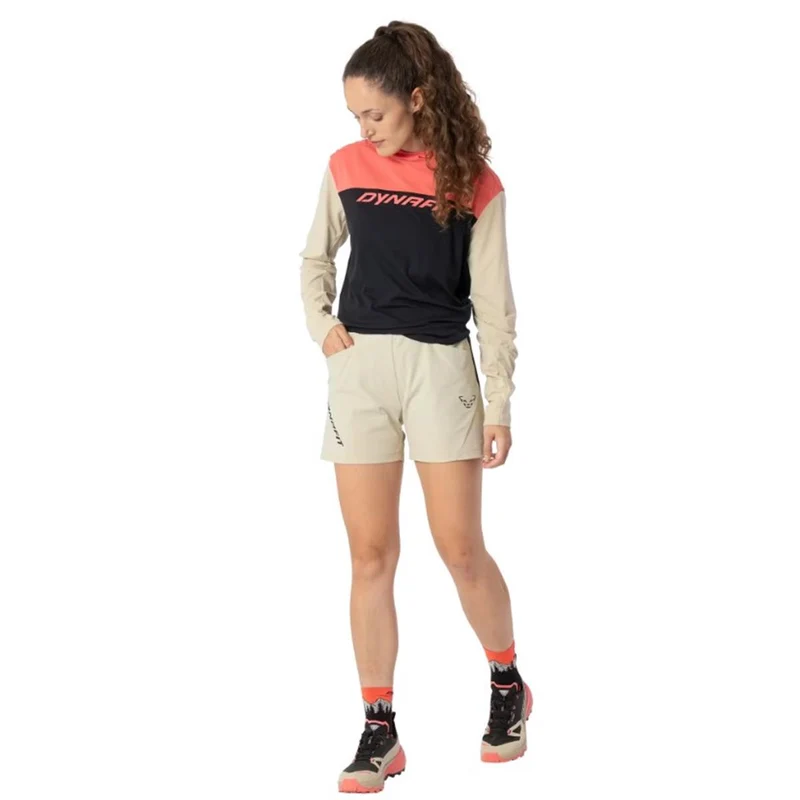 Dynafit Traverse Sun Hoodie Damen Black Out Cabana
