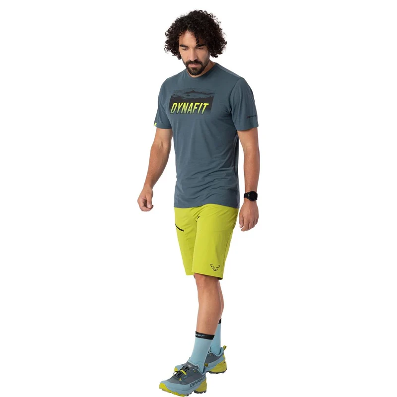 Dynafit Transalper Graphic Shirt Herren Cinder
