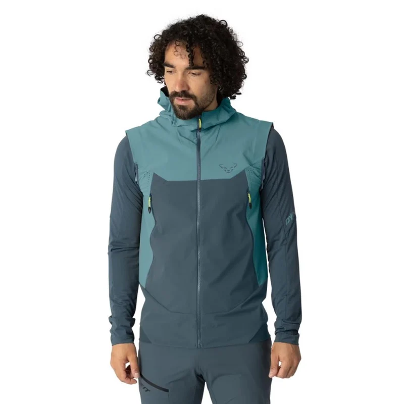 Dynafit Transalper Dynastretch Weste Herren Smoke Blue
