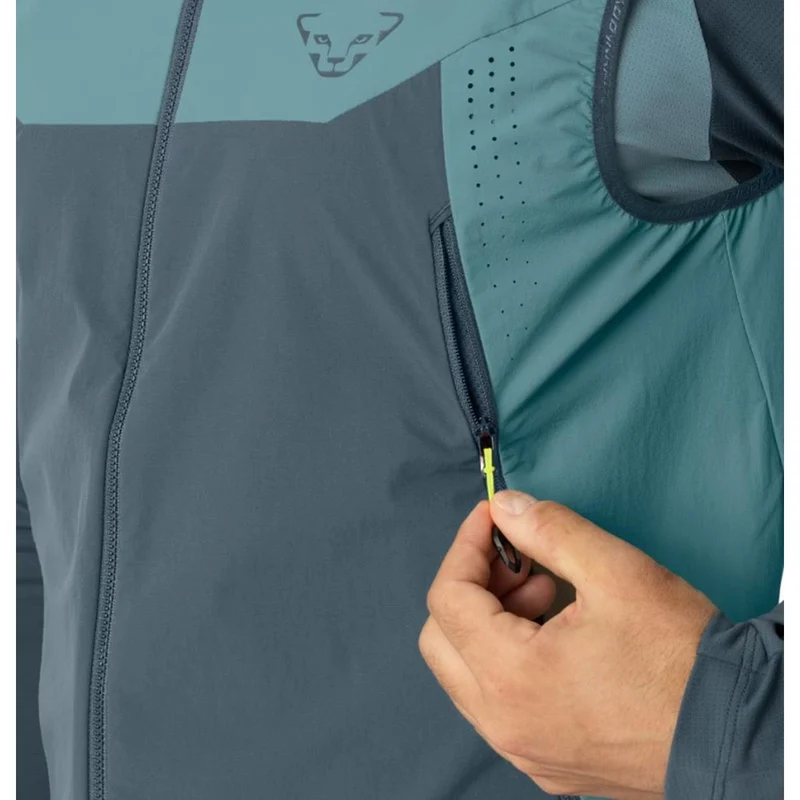 Dynafit Transalper Dynastretch Weste Herren Smoke Blue