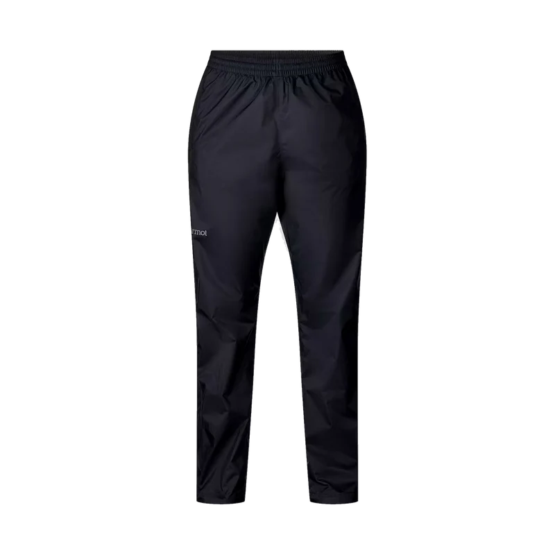 Marmot PreCip Evo Full Zip Pant W Black, wasserdichte Damen-Regenhose für Wandern und Outdoor