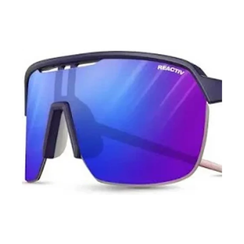 Julbo Frequency Reactiv 1-3 Violet, leichte Sportbrille mit selbsttönenden Gläsern