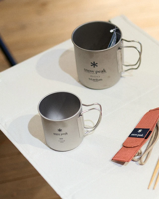 Snow Peak Titanium Single Cup [450ml]