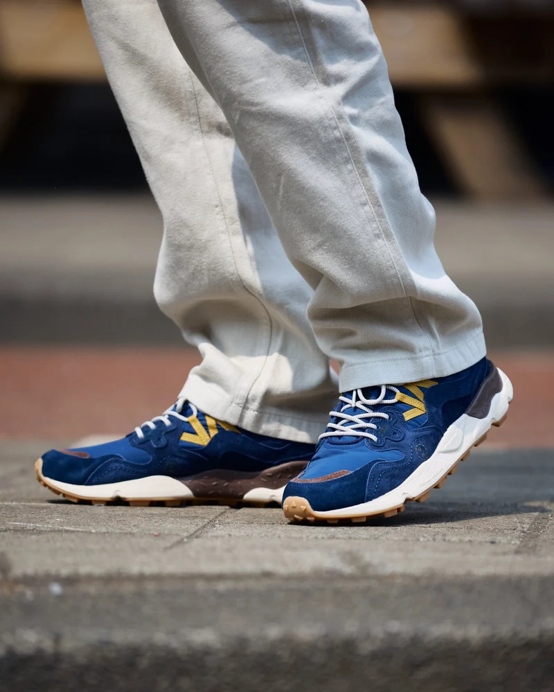 Flower Mountain Yamano 3 UNI Sneakers Blue Brown