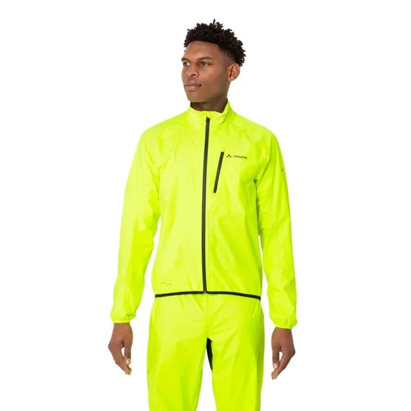 Vaude Me Drop Jacket III neon yellow Rad Regenjacke