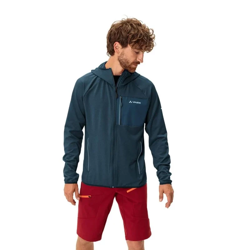 Vaude Tekoa Fleece Jacket II heron Herren Fleecejacke