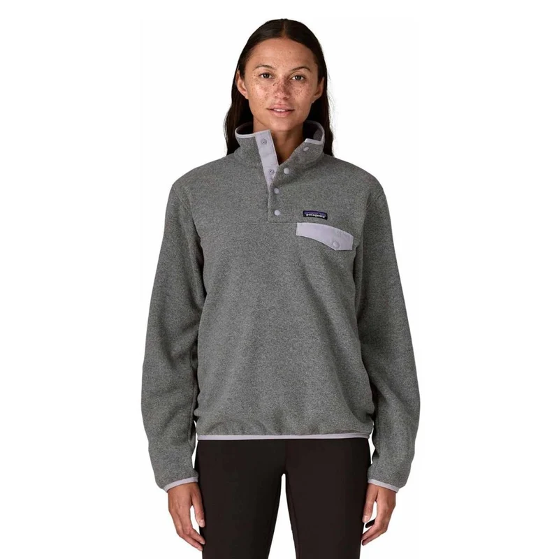 Patagonia W Lightweight Synch Snap-T soft spirea dried vanilla Damen Pullover