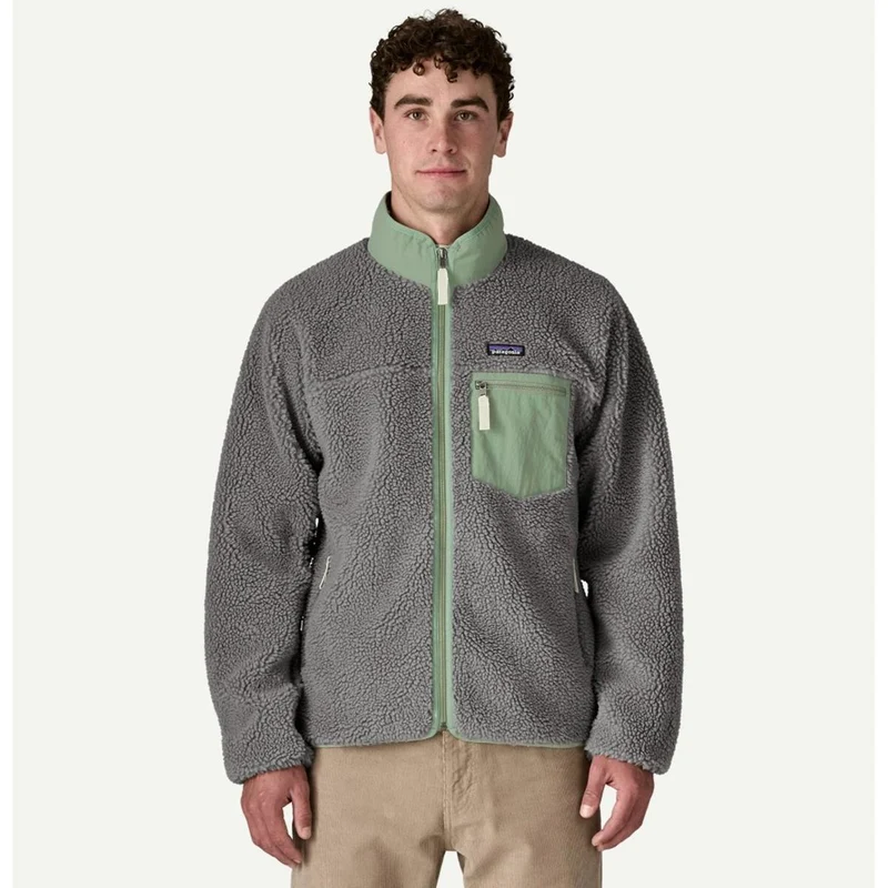 Patagonia M Classic Retro-X Jacket forever grey Herren Fleecejacke