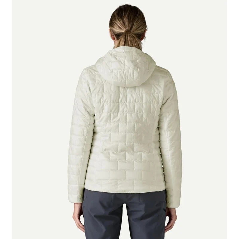 Patagonia W`s Nano Puff Hoody birch white Damen Isolationsjacke